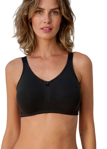Soutien-gorge sans armatures post opératoire Noir