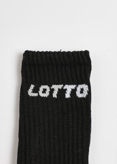 Lot de 3 Chaussettes de sport côtelées Noir