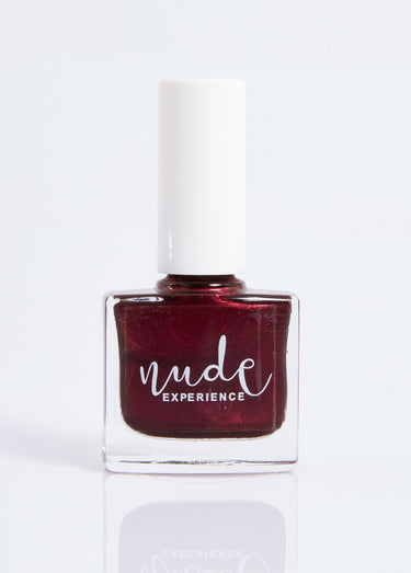 Vernis à ongles nacré, Intense Rouge