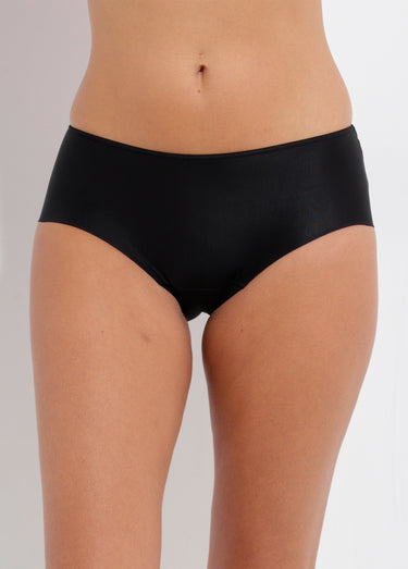 Culotte midi sculptante taille normale Noir