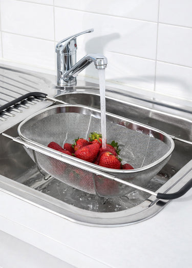 Passoire extensible en inox pour évier Inox