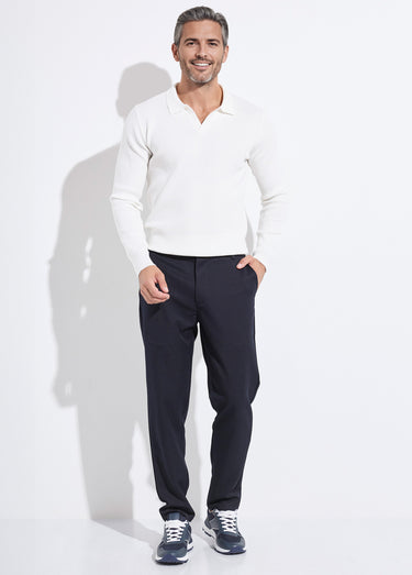 Pantalon coupe casual chic Marine