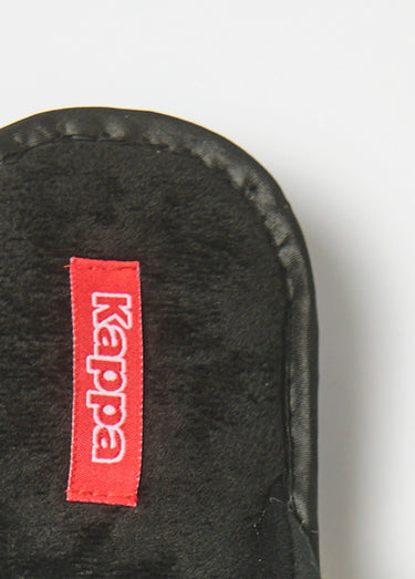 Chaussons mules logo Noir