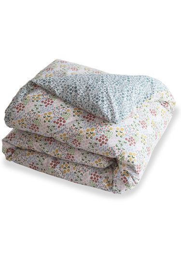 Housse de couette percale coton PRAIRIE Celadon