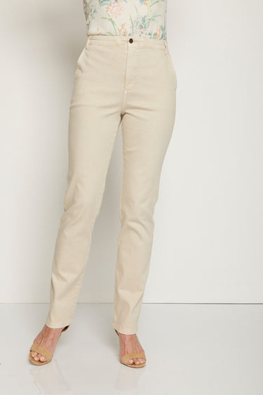 Pantalon MORPHOSTYLE tissu stretch Beige