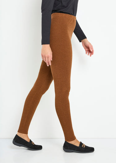 Legging long ceinture élastiqué maille chaude Ecureuil