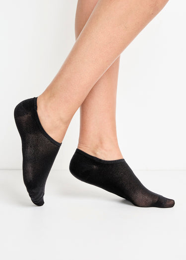 Protège-pieds en microfibre Noir
