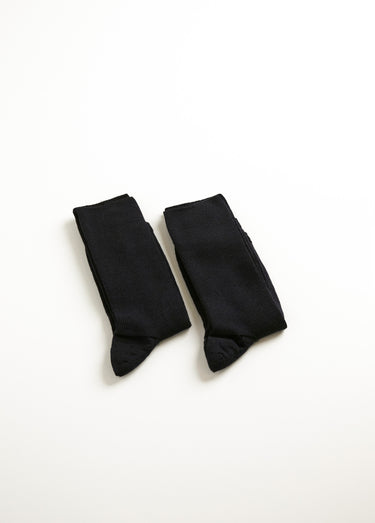 Mi-chaussettes sans compression chauds - lot de 2 paires Noir Lot2