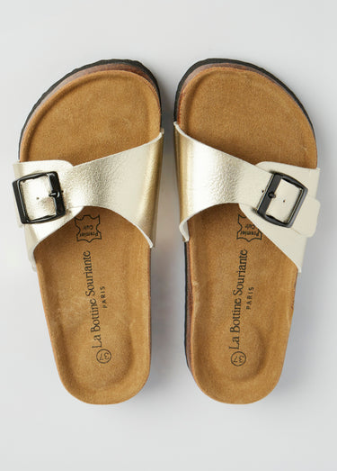 Mules avec boucle et semelle anatomique Dore