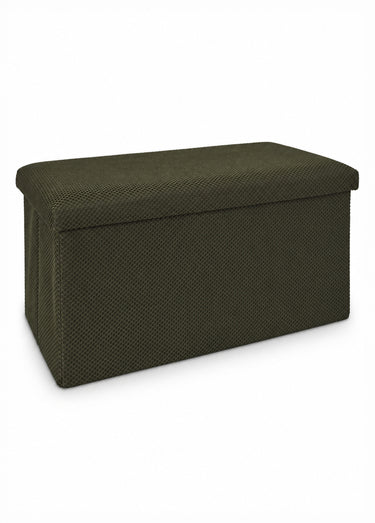 Banc coffre pliable design en mesh ATOME Kaki
