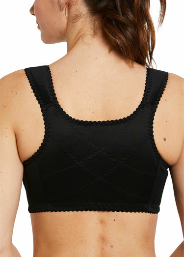 Soutien-gorge sans armatures grand maintien Noir
