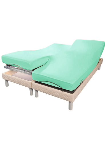 Drap-housse matelas articulé Vert