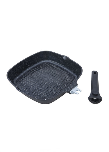 Grill 28cm céramique tous feux antiadhésive Alizée Noir