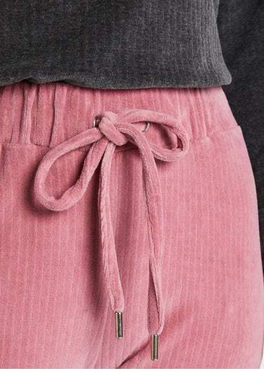 Pantalon de pyjama en velours côtelé Bois De Rose