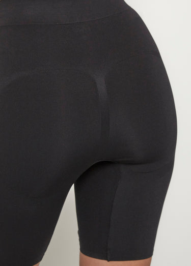 Short gainant sans coutures Noir