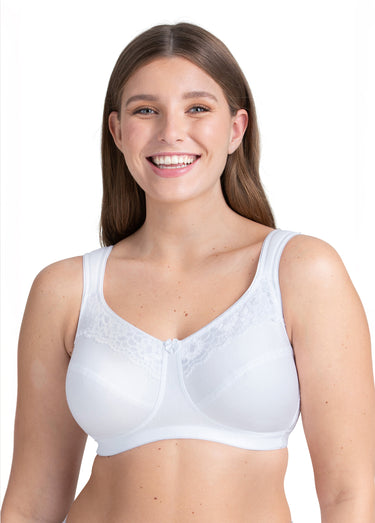Soutien-gorge minimiseur, COTTON NOW Blanc