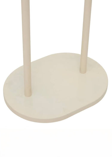 Porte manteau design acier, 6 patères Argile
