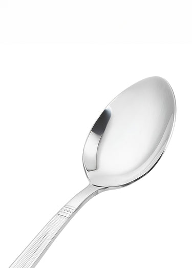 Ménagère 24 pièces inox brillant, Iris Gris