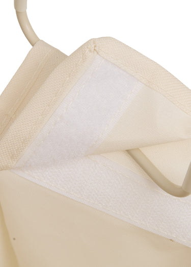 Panier à linge 3 compartiments Blanc