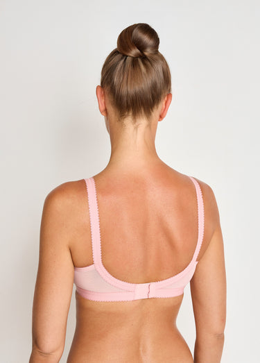 Soutien-gorge Coeur Croisé sans armatures Rose