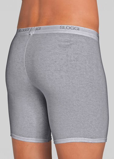 Boxer long fermé - Gris Chine Lot3