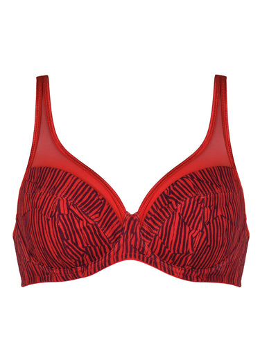 Soutien-gorge fantaisie armatures Rouge