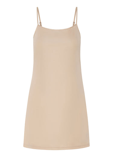 Fond de robe style combinette Nude