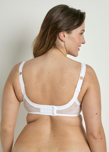 Soutien-gorge recyclé avec armatures Blanc