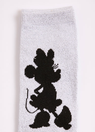 Chaussettes Minnie avec motifs assortis Assortis Gris