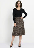 Marron Leopard