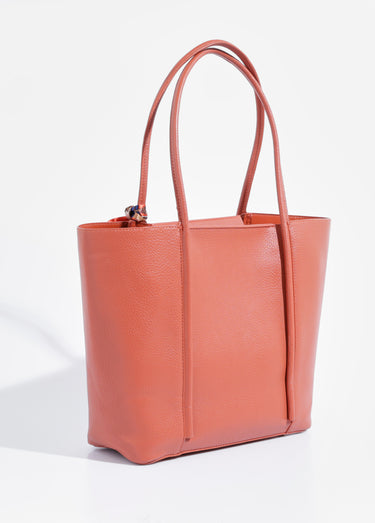 Sac shopping anses courtes + foulard Tomette