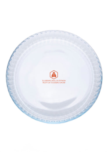 Plats à four en verre, modèles assortis Blanc