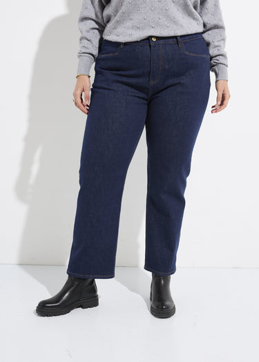 Jean 5 poches denim coupe cigarette Brut