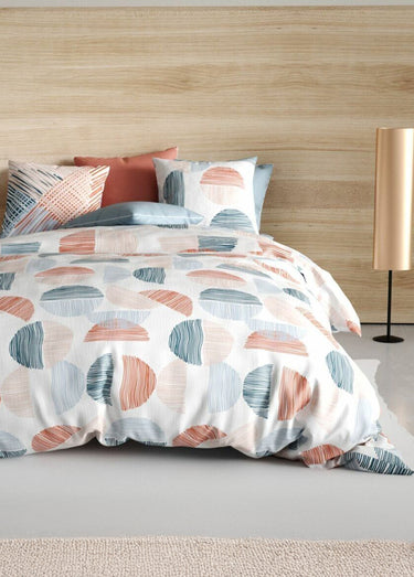 Parure de lit avec couette 2 pers Halley Multico
