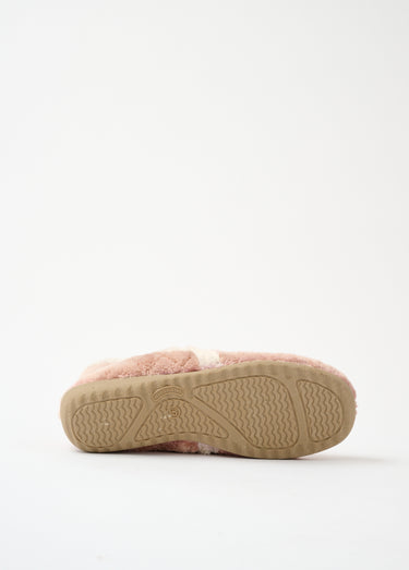 Chaussons bottines chauds largeur confort Rose