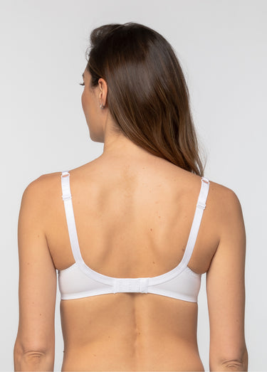 Soutien-gorge avec armatures emboîtant Blanc