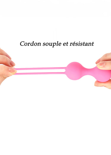 Boules de geisha périnée Per'Fit Kit Rose