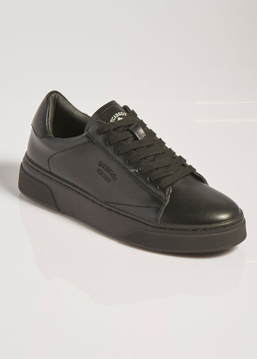 Sneakers sportswear chic monochromes Noir