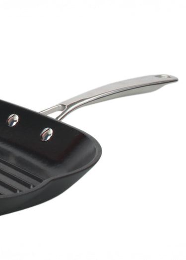 Grill fonte antiadhésive Air Iron, 28 cm Noir