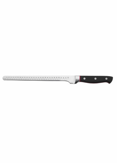 Couteau à saumon/jambon 38,5cm Market Noir/Rouge
