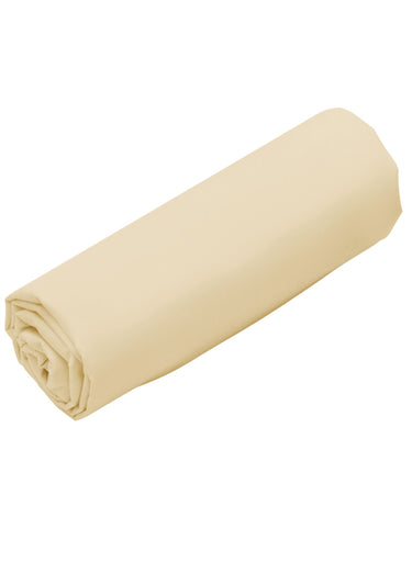 Drap housse pur coton uni, Relax Beige Lin