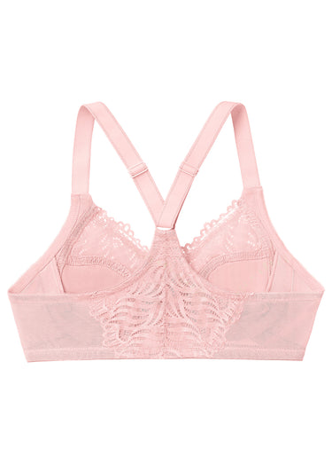 Soutien-gorge WonderWire avec dos nageur Rose tendre
