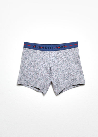 Boxers assortis thème géométrique Assortis Bleu