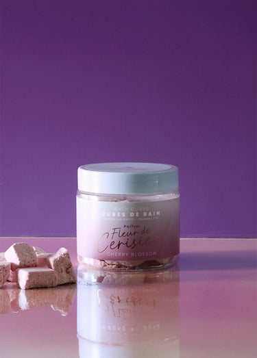 Cubes de bain, parfum Fleur de cerisier