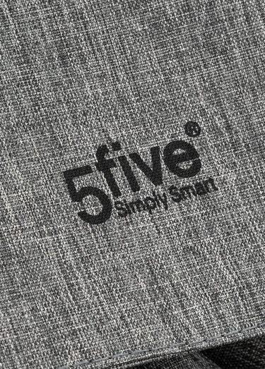 Chariot de courses en alu, 6 roues Gris