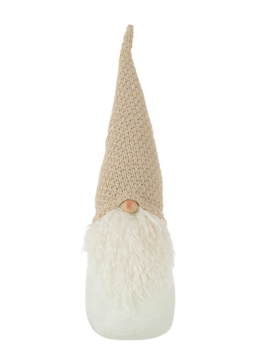 Père Noël déco à poser Blanc