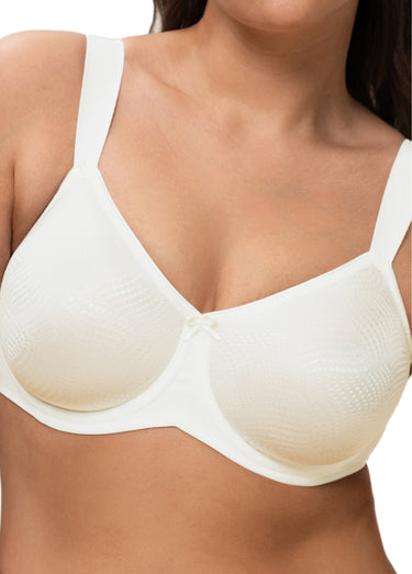 Soutien-gorge avec armatures minimiseur Vanille