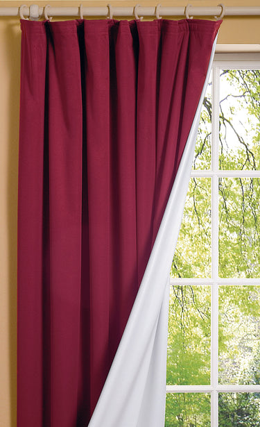 Panneau occultant en PVC enduit Bordeaux
