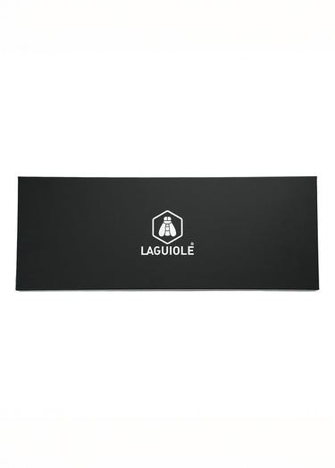 Grand couteau Santoku lame damas + étui, Core Noir
