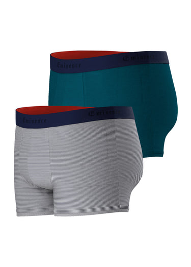 Boxers assortis, rayé et uni Mariniere/Bleu